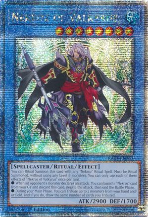 Image of Nekroz of Valkyrus (Quarter Century Secret Rare) [RA03-EN263] Quarter Century Secret Rare