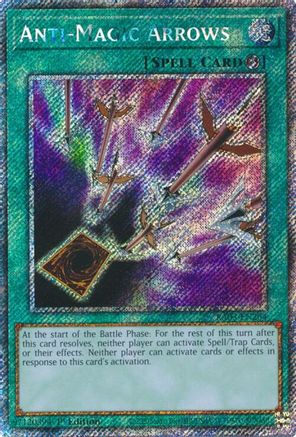 Image of Anti-Magic Arrows (Platinum Secret Rare) [RA03-EN264] Platinum Secret Rare