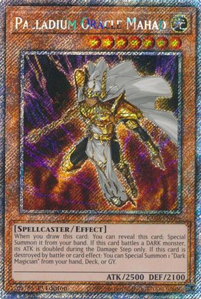 Image of Palladium Oracle Mahad (Platinum Secret Rare) [RA03-EN266] Platinum Secret Rare