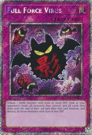 Image of Full Force Virus (Platinum Secret Rare) [RA03-EN267] Platinum Secret Rare