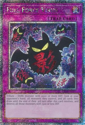Image of Full Force Virus (Quarter Century Secret Rare) [RA03-EN267] Quarter Century Secret Rare