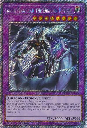 Image of Dark Magician the Dragon Knight (Platinum Secret Rare) [RA03-EN268] Platinum Secret Rare