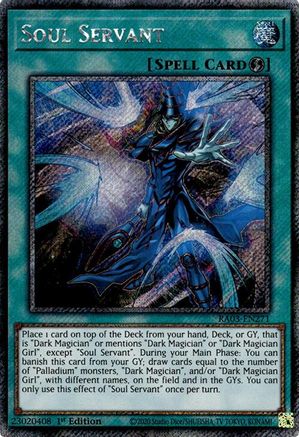 Image of Soul Servant (Platinum Secret Rare) [RA03-EN271] Platinum Secret Rare