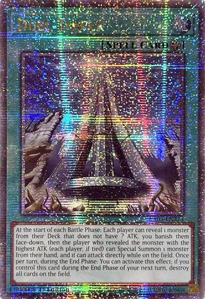 Image of Duel Tower (Quarter Century Secret Rare) [RA03-EN273] Quarter Century Secret Rare