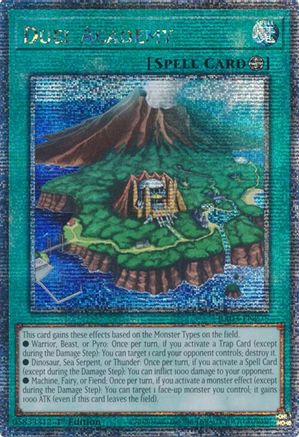 Image of Duel Academy (card) (Quarter Century Secret Rare) [RA03-EN275] Quarter Century Secret Rare