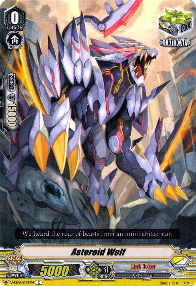 Image of Asteroid Wolf (V-EB06/043EN) [Light of Salvation, Logic of Destruction]