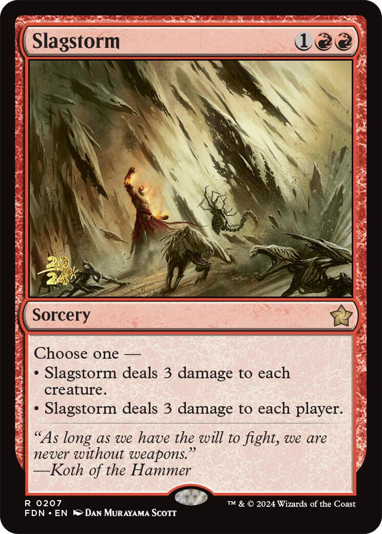 Image of Slagstorm [Foundations Prerelease Promos]