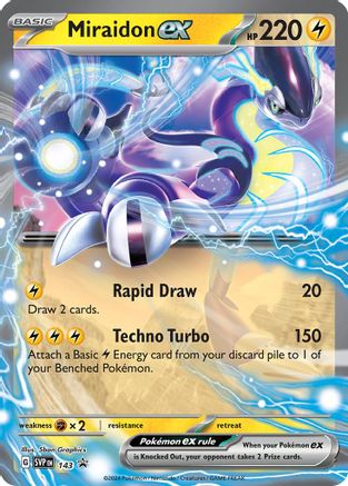 Image of Miraidon ex (143) [Scarlet & Violet: Black Star Promos]