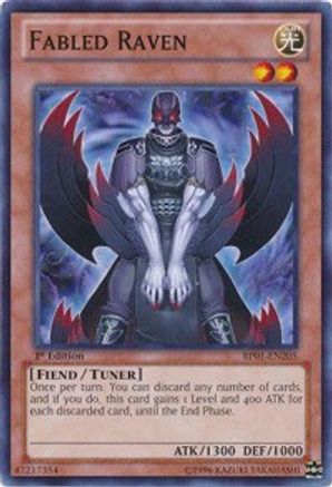 Image of Fabled Raven [BP01-EN205] Common