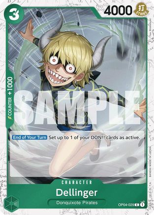 Image of Dellinger (Jolly Roger Foil) [Premium Booster -The Best-]