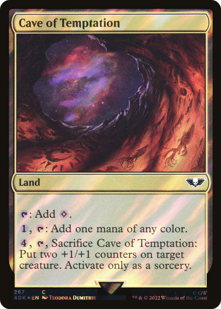 Image of Cave of Temptation (Surge Foil) [Warhammer 40,000]