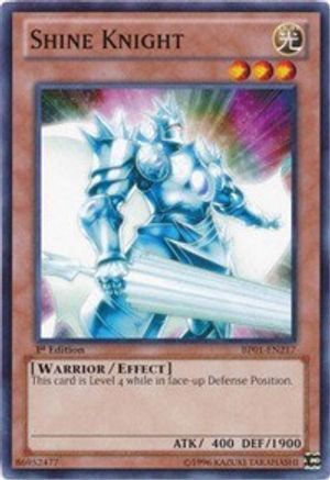 Image of Shine Knight [BP01-EN217] Common