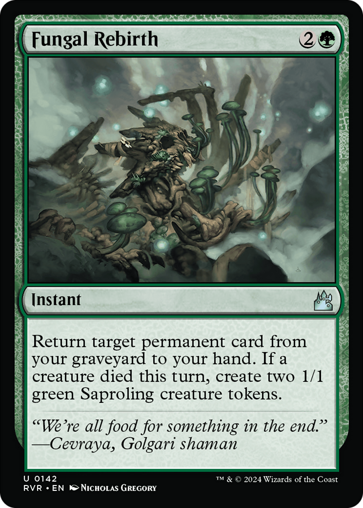 Image of Fungal Rebirth [Ravnica Remastered]