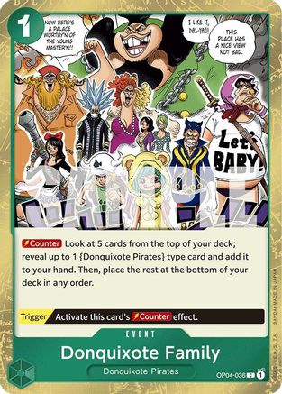Image of Donquixote Family (Jolly Roger Foil) [Premium Booster -The Best-]