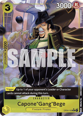 Capone"Gang"Bege (Full Art) [Premium Booster]