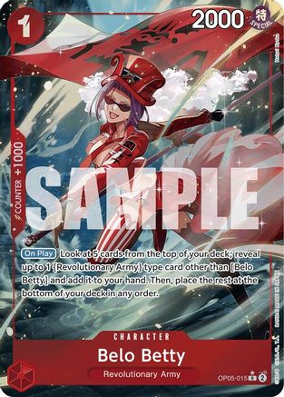 Image of Belo Betty (Full Art) [Premium Booster -The Best-]