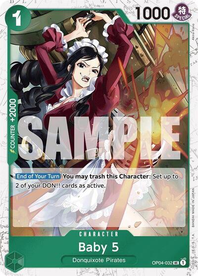 Image of Baby 5 (OP04-032) (Jolly Roger Foil) [Premium Booster -The Best-]