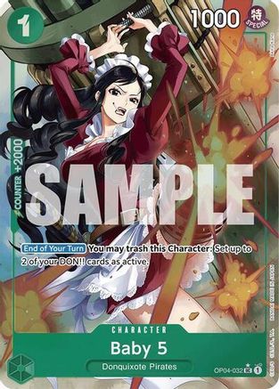 Image of Baby 5 (OP04-032) (Full Art) [Premium Booster -The Best-]