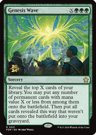 Image of Genesis Wave [Foundations Prerelease Promos]