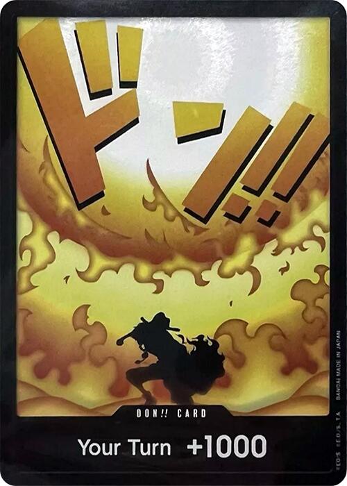 Image of DON!! Card (Portgas.D.Ace) (Devil Fruits Collection Vol. 2) [One Piece Promotion Cards]