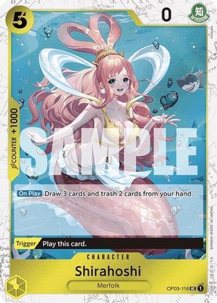 Image of Shirahoshi (OP03-116) (Jolly Roger Foil) [Premium Booster -The Best-]