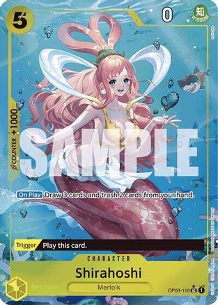 Image of Shirahoshi (OP03-116) (Full Art) [Premium Booster -The Best-]