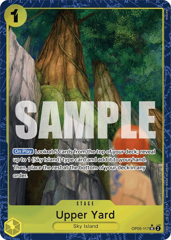 Image of Upper Yard (Alternate Art) [Premium Booster -The Best-]