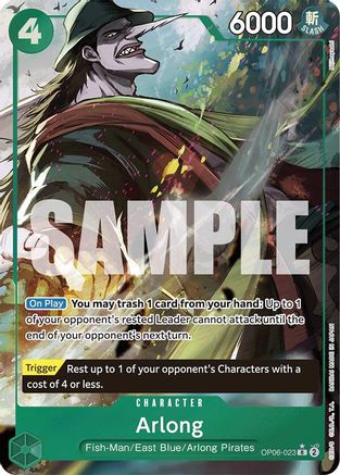 Image of Arlong (Full Art) [Premium Booster -The Best-]