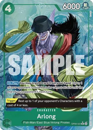 Image of Arlong (Alternate Art) [Premium Booster -The Best-]