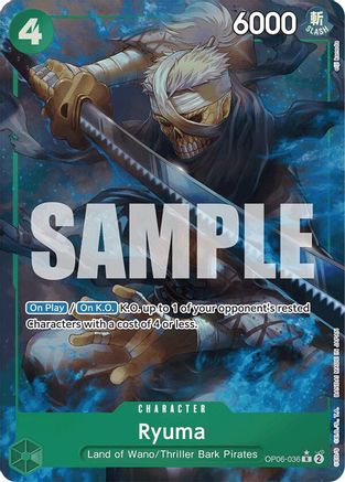 Image of Ryuma (Full Art) [Premium Booster -The Best-]
