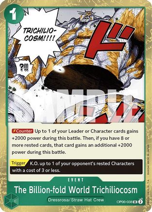Image of The Billion-fold World Trichiliocosm (Jolly Roger Foil) [Premium Booster -The Best-]