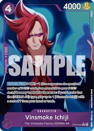 Image of Vinsmoke Ichiji (OP06-060) (Full Art) [Premium Booster -The Best-]