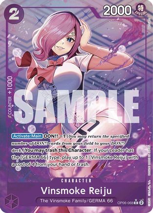Image of Vinsmoke Reiju (OP06-068) (Full Art) [Premium Booster -The Best-]