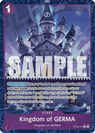 Image of Kingdom of GERMA (Alternate Art) [Premium Booster -The Best-]