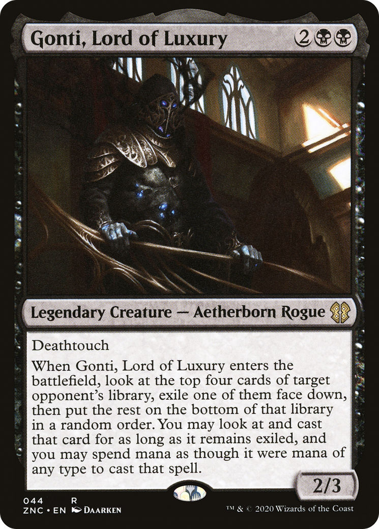 Image of Gonti, Lord of Luxury [Zendikar Rising Commander]