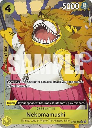 Image of Nekomamushi (Full Art) [Premium Booster -The Best-]