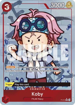 Image of Koby (Full Art) [Premium Booster -The Best-]
