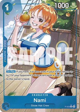 Image of Nami (P-053) (Full Art) [Premium Booster -The Best-]