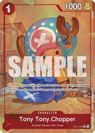 Image of Tony Tony.Chopper (ST01-006) (Alternate Art) [Premium Booster -The Best-]