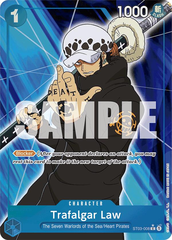 Image of Trafalgar Law (ST03-008) (Full Art) [Premium Booster -The Best-]