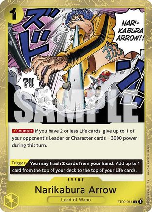 Image of Narikabura Arrow (Jolly Roger Foil) [Premium Booster -The Best-]