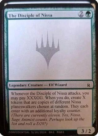 Image of The Disciple of Nissa [Unknown Event]
