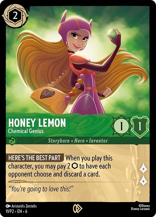 Image of Honey Lemon - Chemical Genius (11/P2) [Promo Cards]