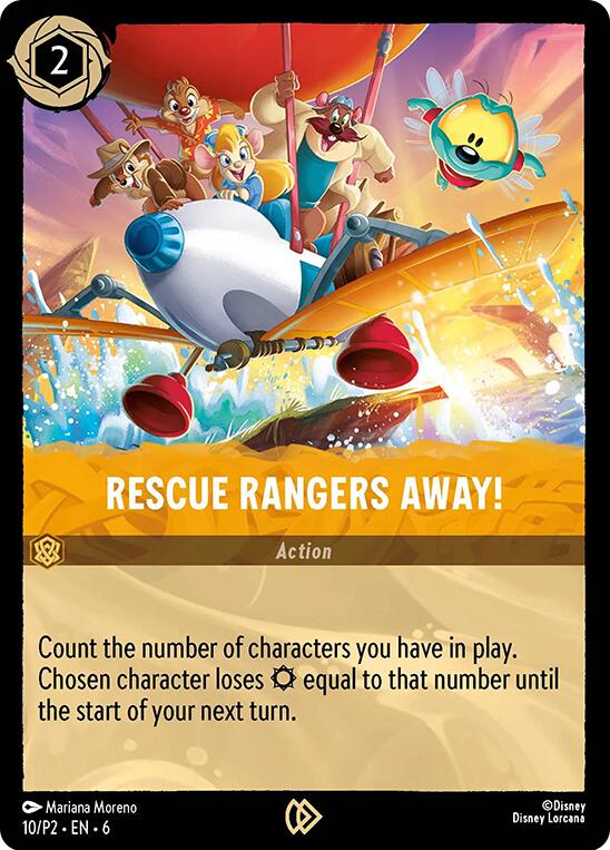 Image of Rescue Rangers Away! (10/P2) [Promo Cards]