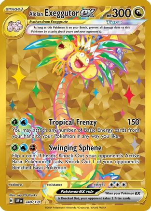 Image of Alolan Exeggutor ex (248/191) [Scarlet & Violet: Surging Sparks]