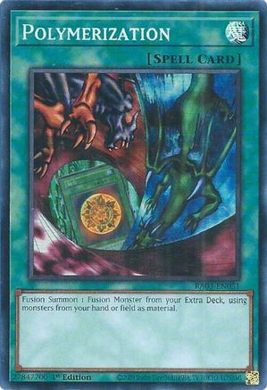 Image of Polymerization (Alternate Art) [RA03-EN051] Super Rare