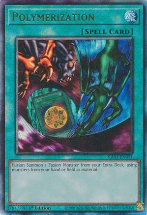 Image of Polymerization (Alternate Art) (PUR) [RA03-EN051] Prismatic Ultimate Rare