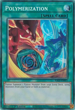 Image of Polymerization (B) (HERO Art) (PCR) [RA03-EN051] Prismatic Collector's Rare