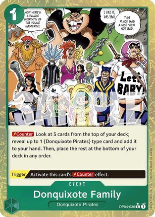Image of Donquixote Family (Textured Foil) [Premium Booster -The Best-]