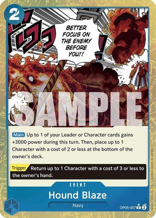 Image of Hound Blaze (Textured Foil) [Premium Booster -The Best-]